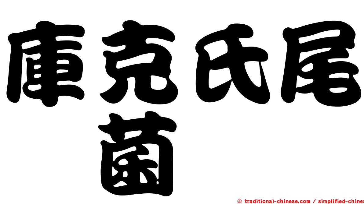 庫克氏尾孢菌
