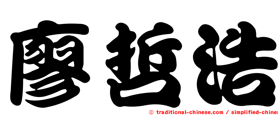 廖哲浩