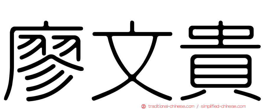 廖文貴