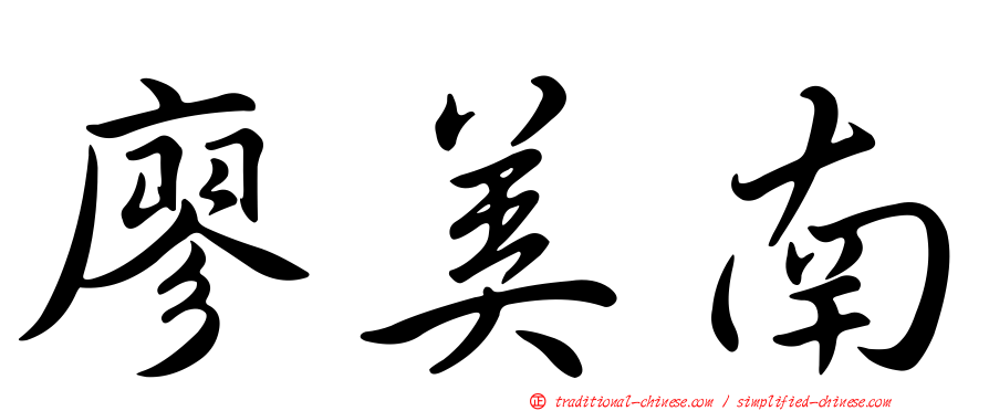 廖美南