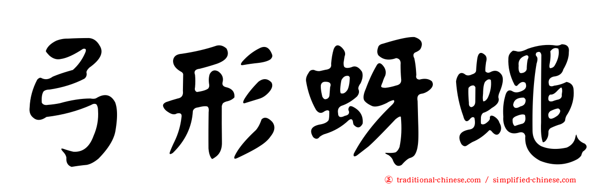 弓形蚜蠅