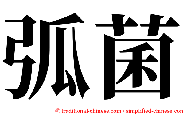 弧菌 serif font