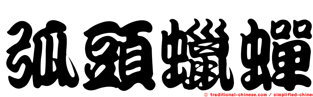 弧頭蠟蟬
