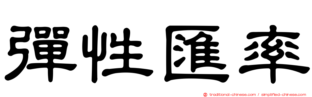 彈性匯率