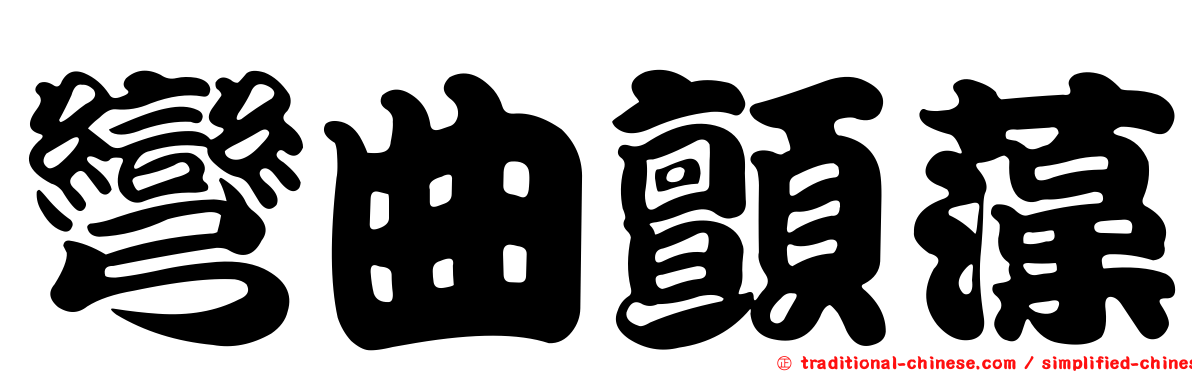 彎曲顫藻
