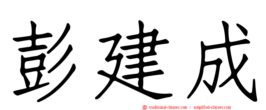 彭建成