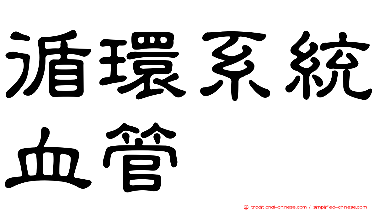 循環系統血管