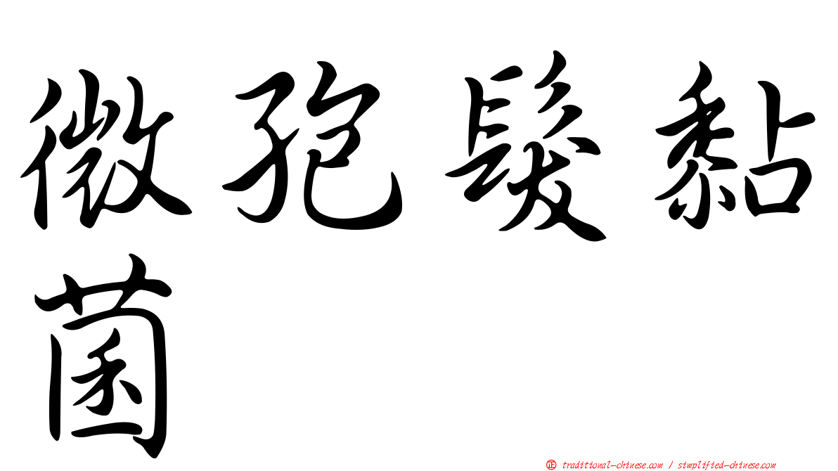 微孢髮黏菌