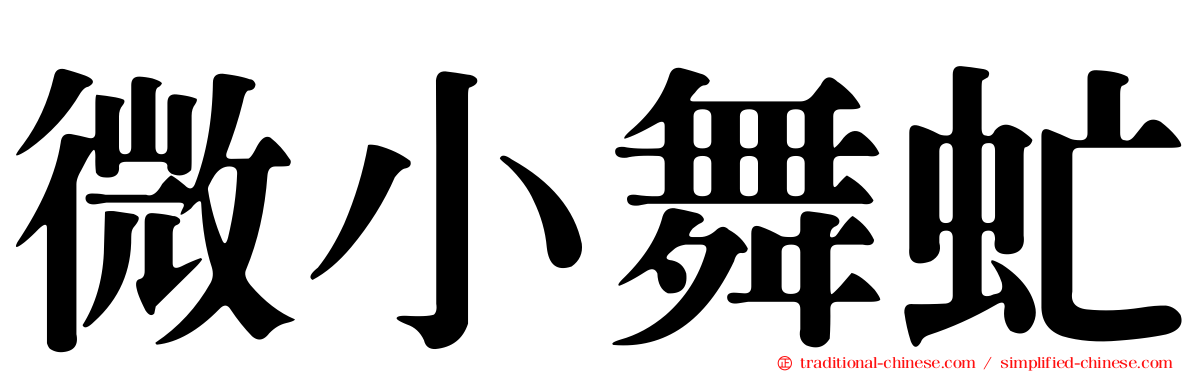 微小舞虻