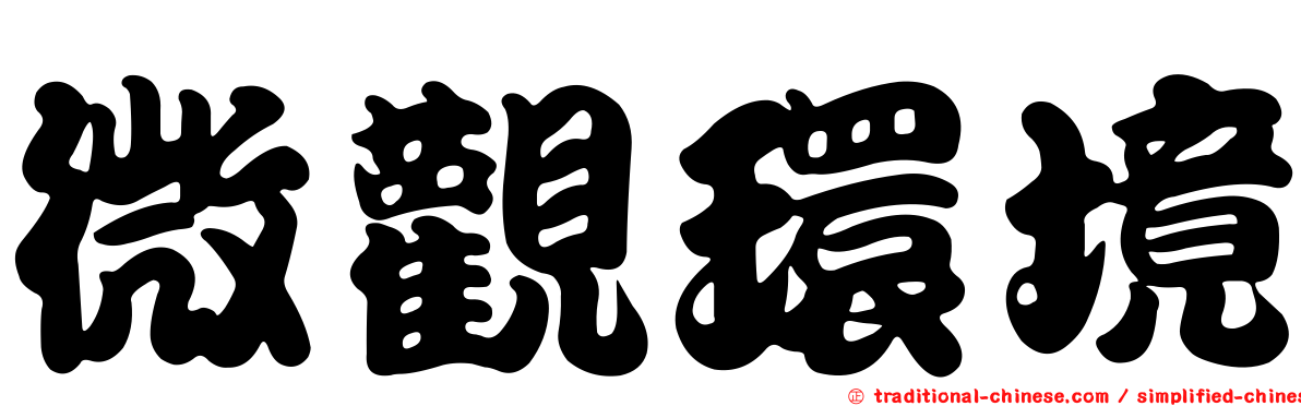 微觀環境