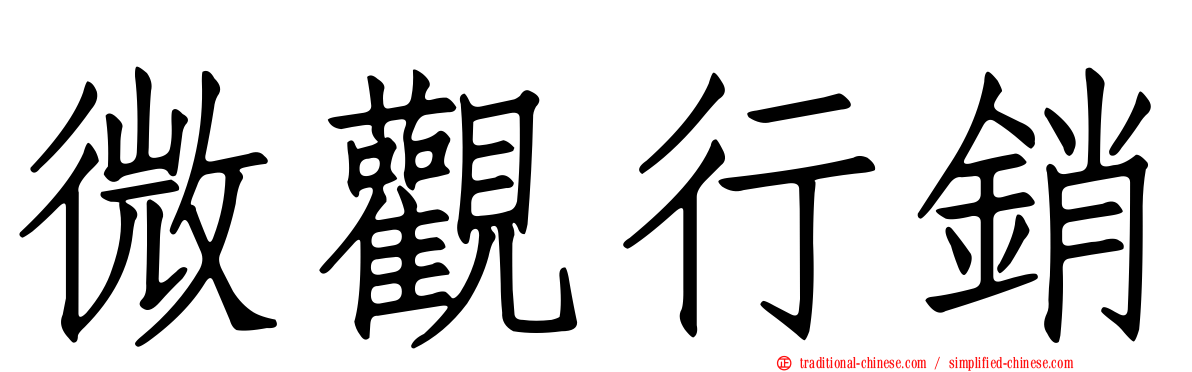 微觀行銷