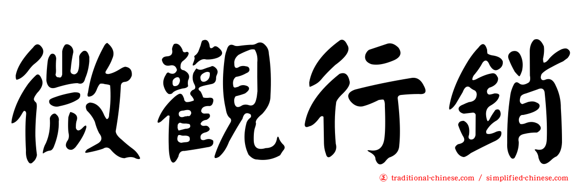 微觀行銷