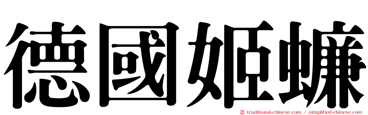 德國姬蠊