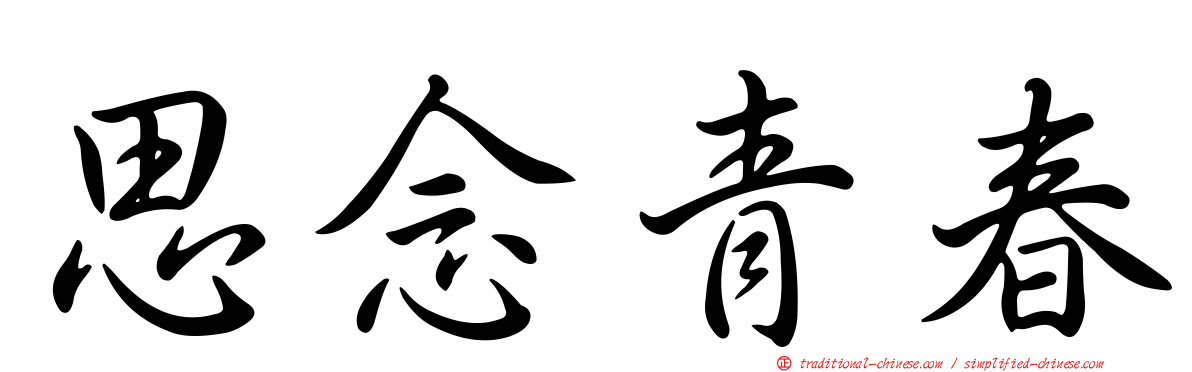 思念青春