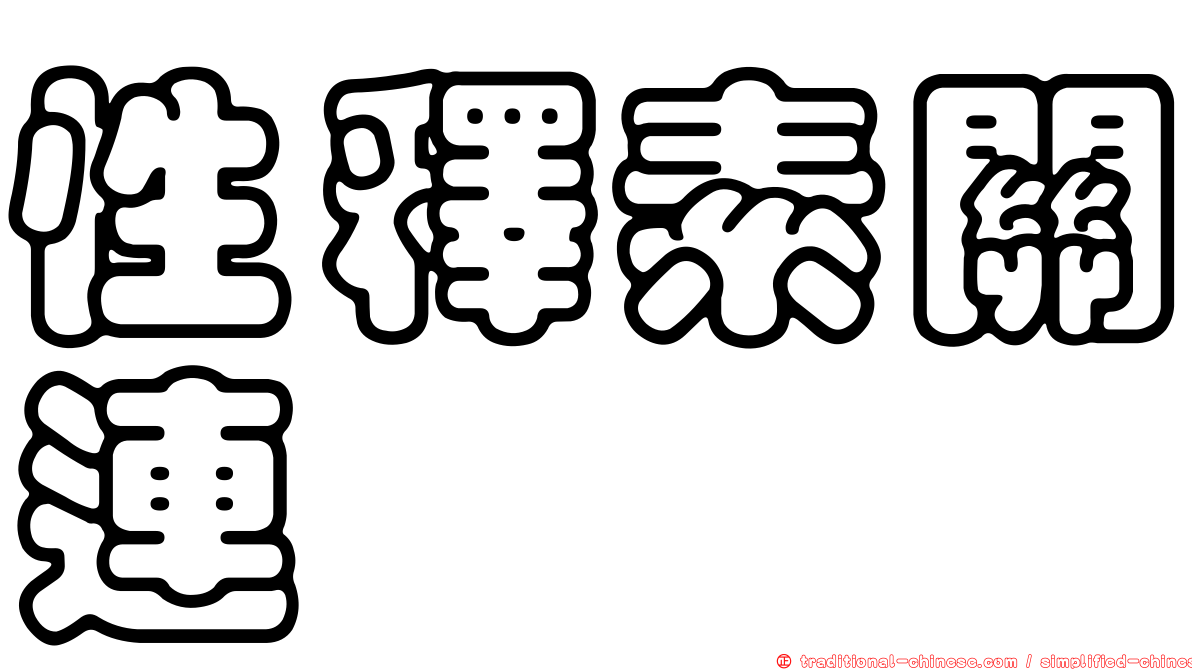 性釋素關連肽
