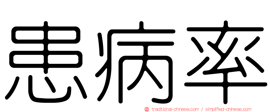 患病率