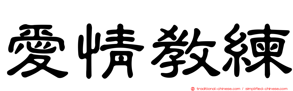 愛情教練