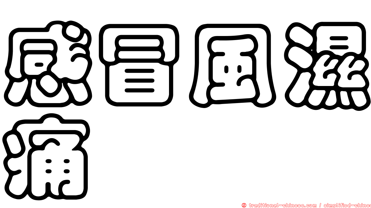 感冒風濕痛