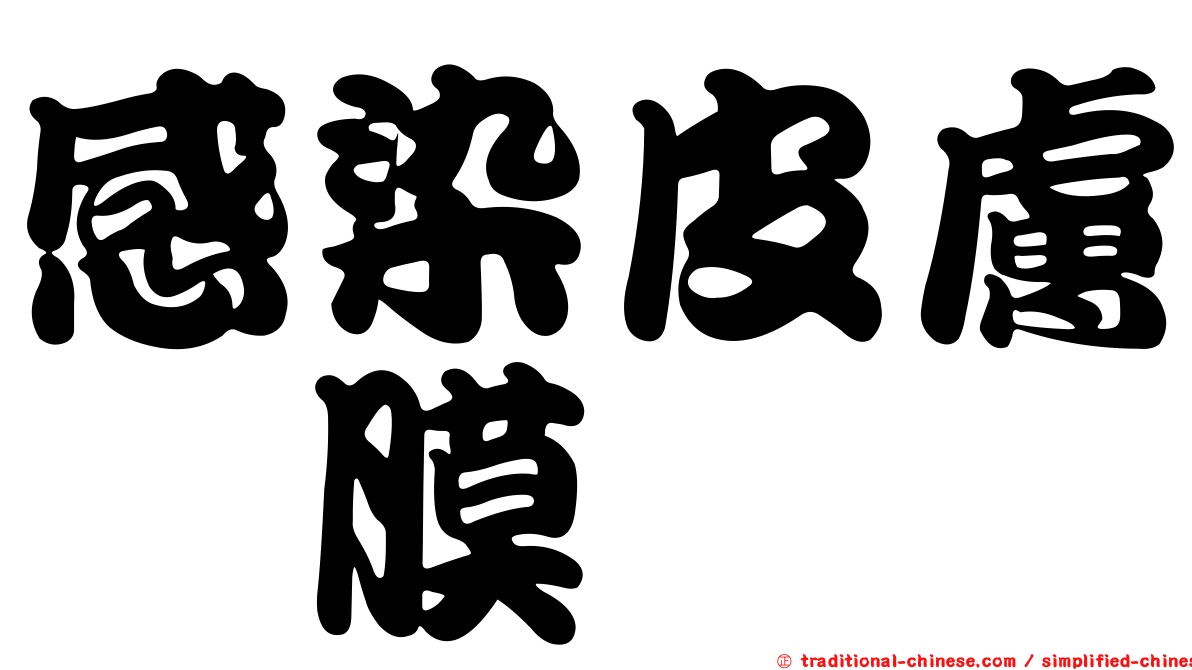 感染皮膚粘膜