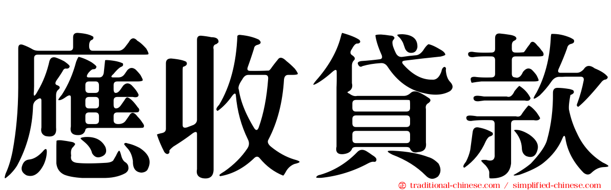 應收貸款