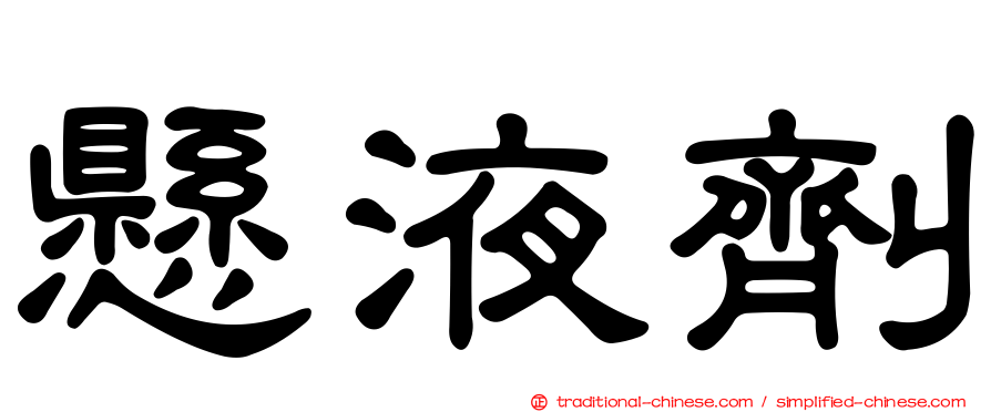 懸液劑