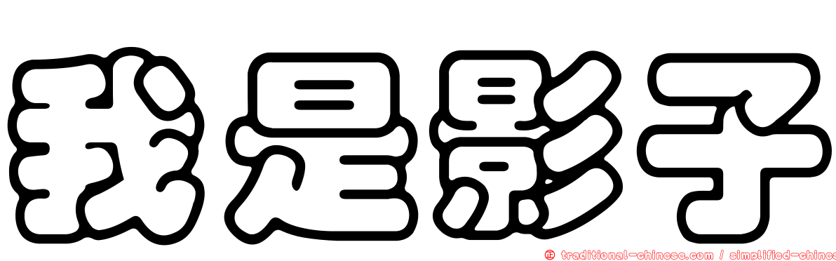 我是影子