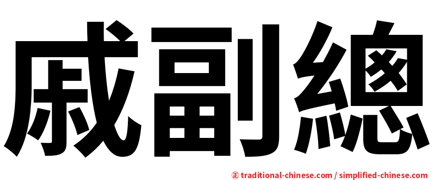 戚副總