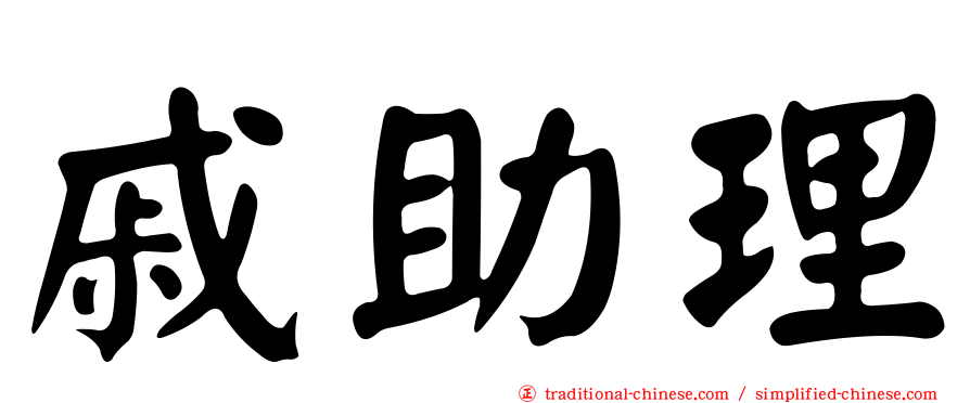 戚助理