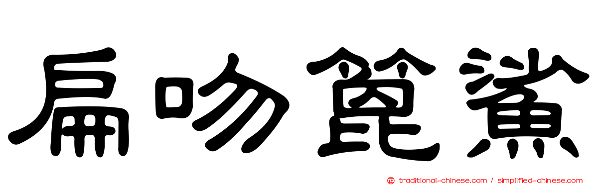 扁吻篦鯊
