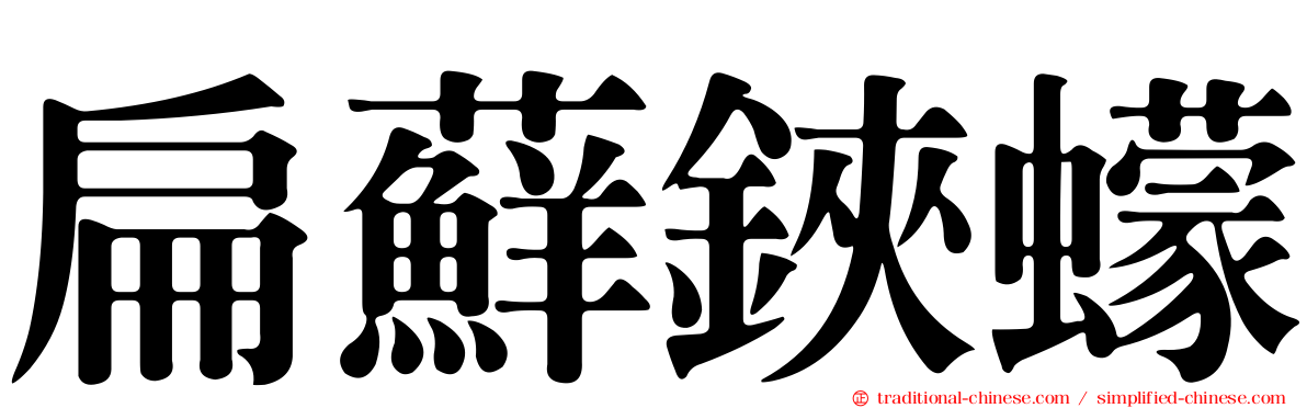 扁蘚鋏蠓