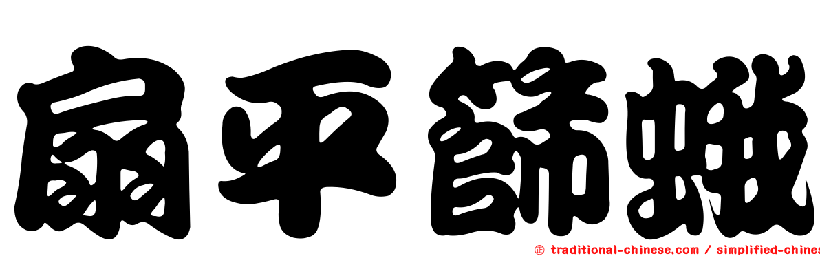扇平篩蛾