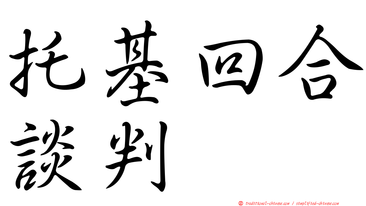 托基回合談判