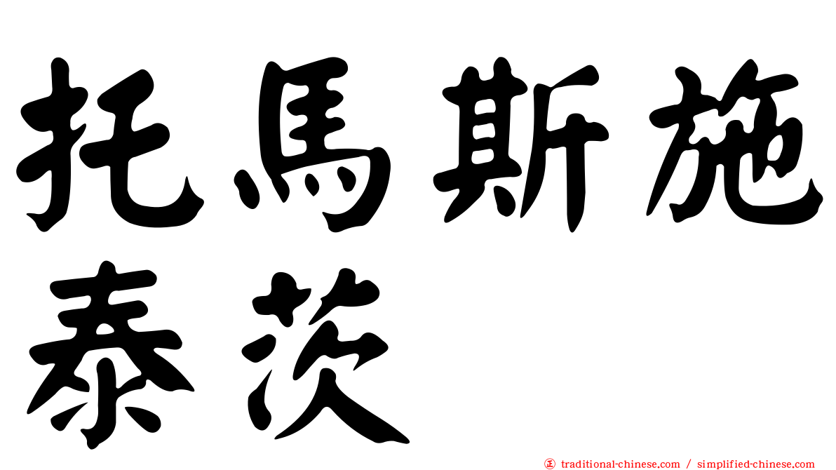 托馬斯施泰茨
