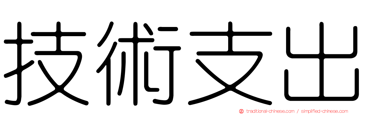 技術支出
