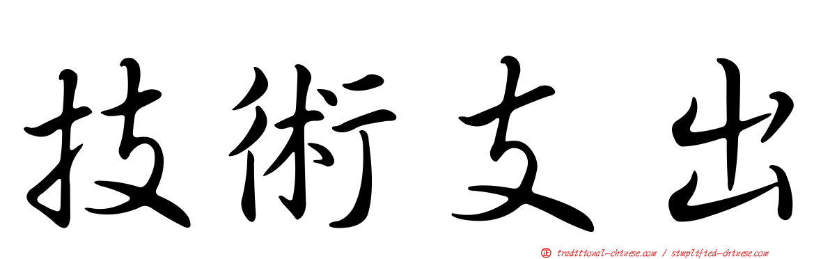 技術支出