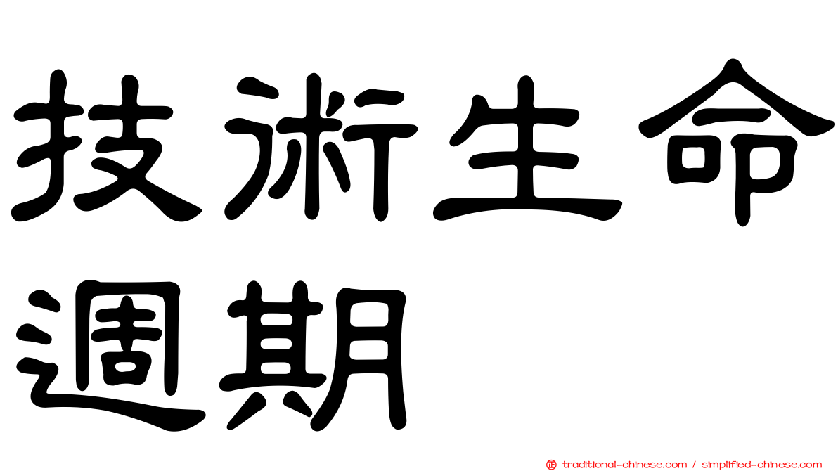 技術生命週期
