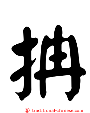 抩