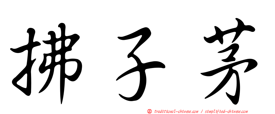 拂子茅