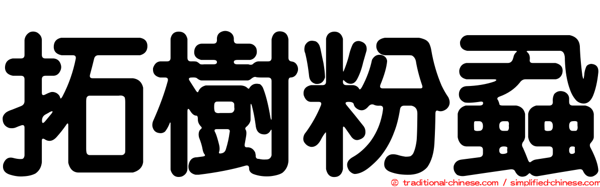 拓樹粉蝨