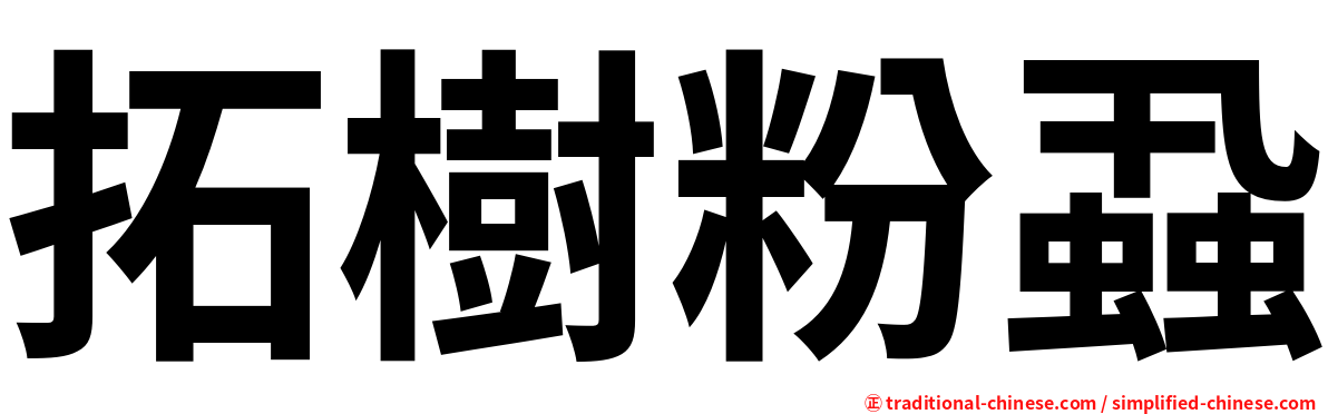 拓樹粉蝨