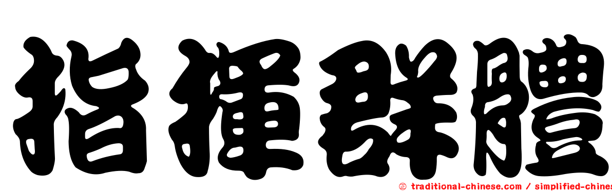 指揮群體