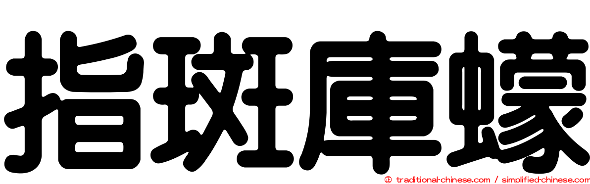 指斑庫蠓