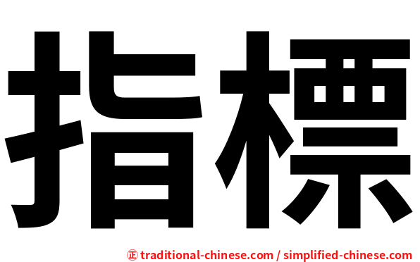 指標