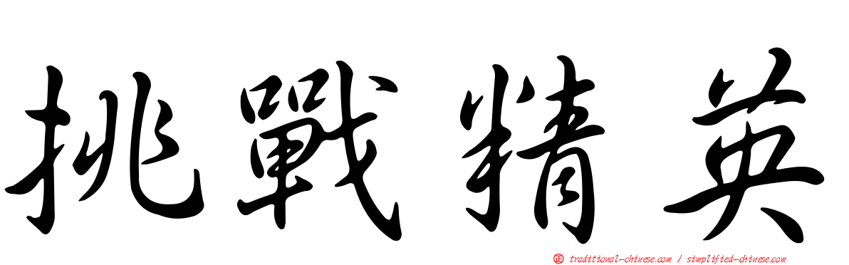 挑戰精英