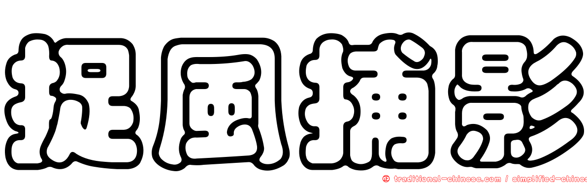 捉風捕影