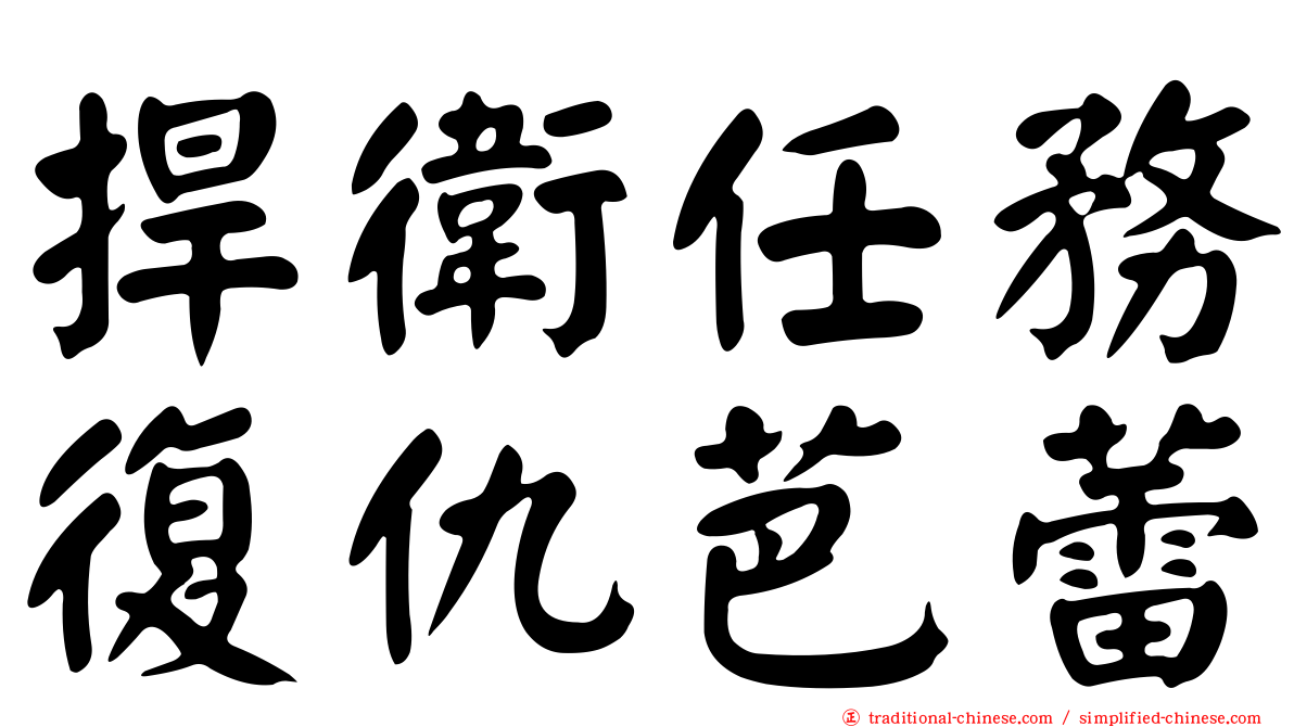 捍衛任務復仇芭蕾