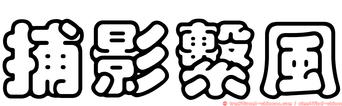 捕影繫風