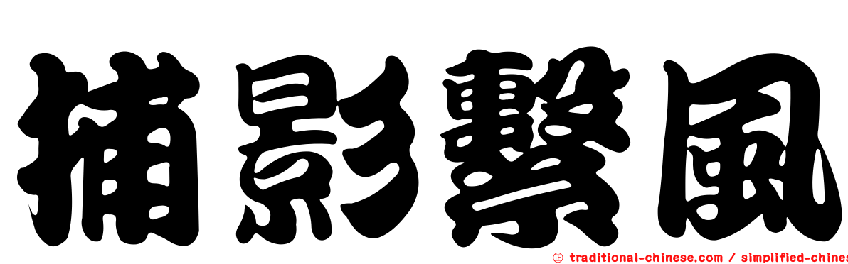 捕影繫風