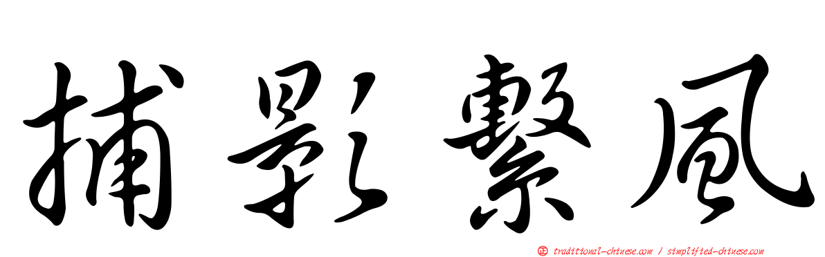 捕影繫風
