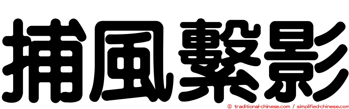捕風繫影